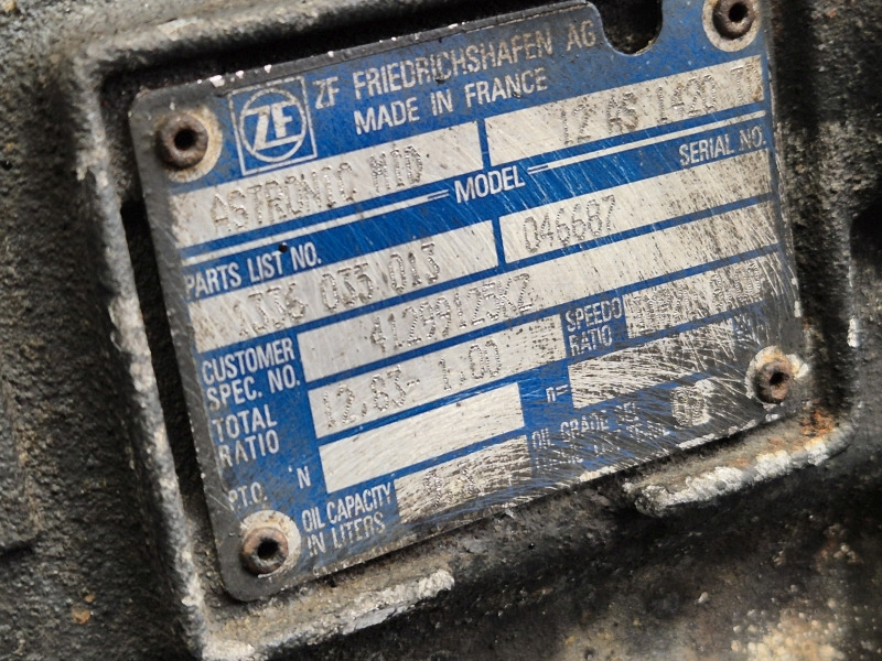 ZF Astronic 12AS1420TD Gearbox - Pārnesumkārba: foto 2 ZF Astronic 12AS1420TD Gearbox - Pārnesumkārba: foto 2