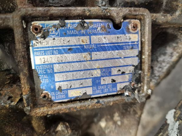 ZF Ecosplit 16S 2220 TO Gearbox - Pārnesumkārba: foto 2 ZF Ecosplit 16S 2220 TO Gearbox - Pārnesumkārba: foto 2