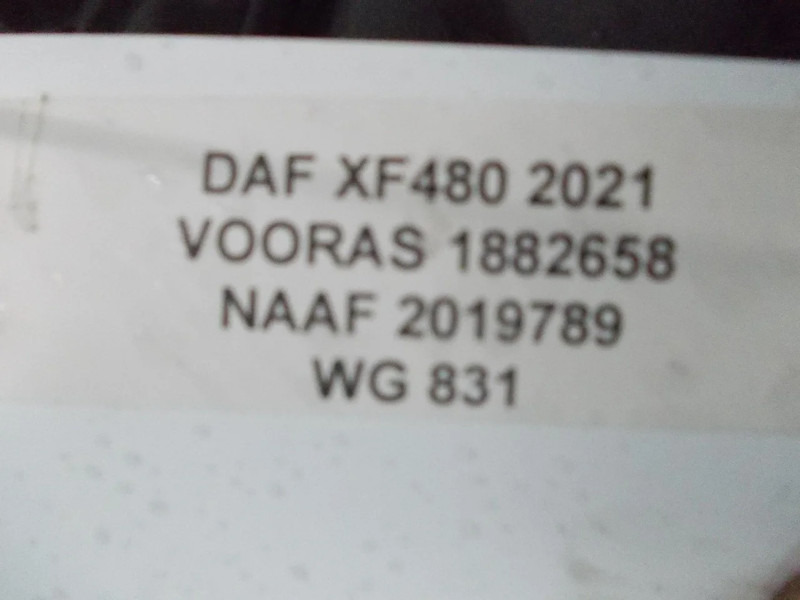 DAF 1882658//2019789// 165N DAF XF 480 MODEL 2021 - Priekšējā ass - Kravas automašīna: foto 5 DAF 1882658//2019789// 165N DAF XF 480 MODEL 2021 - Priekšējā ass - Kravas automašīna: foto 5