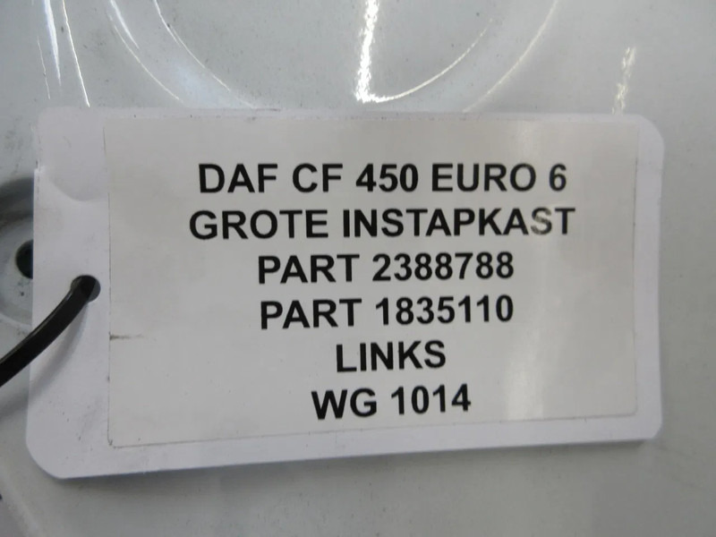 DAF 2388788 // 1835110 INSTAPKAST DAF CF 450 EURO 6 MODEL 2021 LINKS - Kabīne un interjers - Kravas automašīna: foto 5 DAF 2388788 // 1835110 INSTAPKAST DAF CF 450 EURO 6 MODEL 2021 LINKS - Kabīne un interjers - Kravas automašīna: foto 5