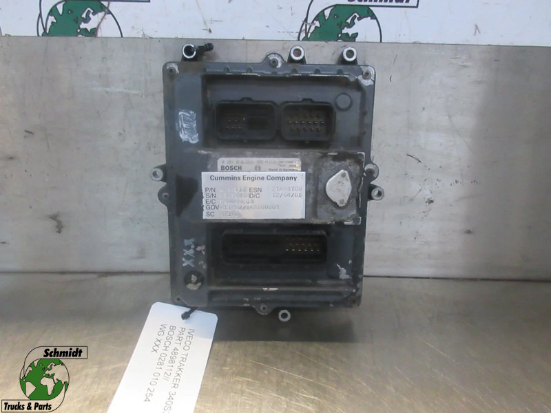 Iveco TRAKKER 340S34/ 4898112// BOSCH 0281 010 254 EBS MODULE - Elektrosistēma - Kravas automašīna: foto 1 Iveco TRAKKER 340S34/ 4898112// BOSCH 0281 010 254 EBS MODULE - Elektrosistēma - Kravas automašīna: foto 1