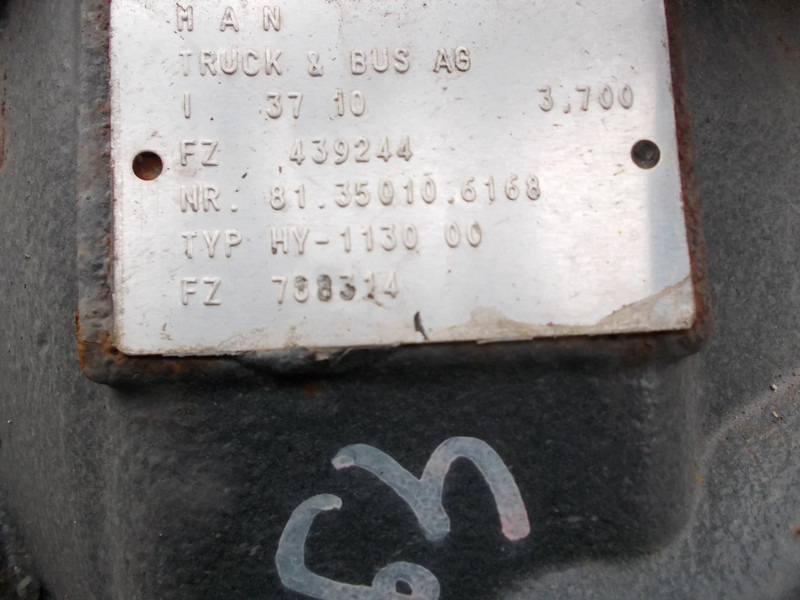 MAN 81.35010-6168 HY1130 TYPE 37:10 RATIO 3,700 TGM EURO 6 - Aizmugurējā ass - Kravas automašīna: foto 5 MAN 81.35010-6168 HY1130 TYPE 37:10 RATIO 3,700 TGM EURO 6 - Aizmugurējā ass - Kravas automašīna: foto 5