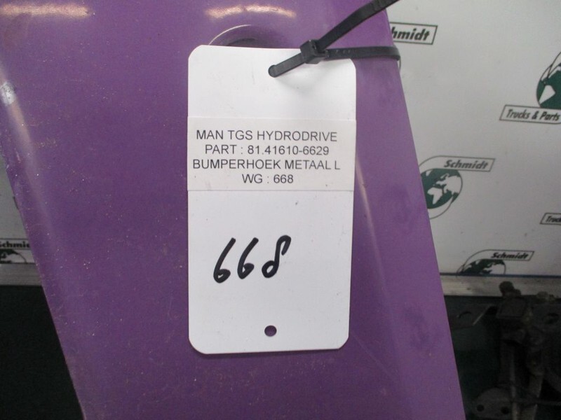MAN 81.41610-6629 rechts bumper hoek euro 6 - Bufera stūris - Kravas automašīna: foto 2 MAN 81.41610-6629 rechts bumper hoek euro 6 - Bufera stūris - Kravas automašīna: foto 2