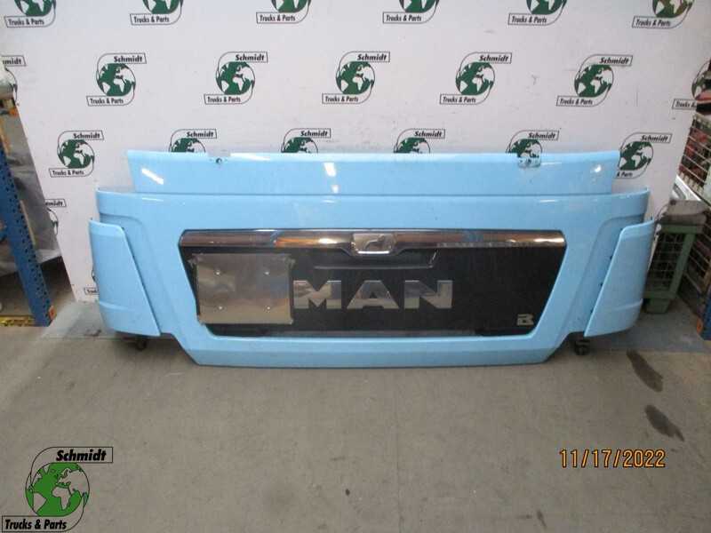 MAN 81.6110-6091//6098//6118 GRILL TGX EURO 5 - Radiatora reste - Kravas automašīna: foto 1 MAN 81.6110-6091//6098//6118 GRILL TGX EURO 5 - Radiatora reste - Kravas automašīna: foto 1