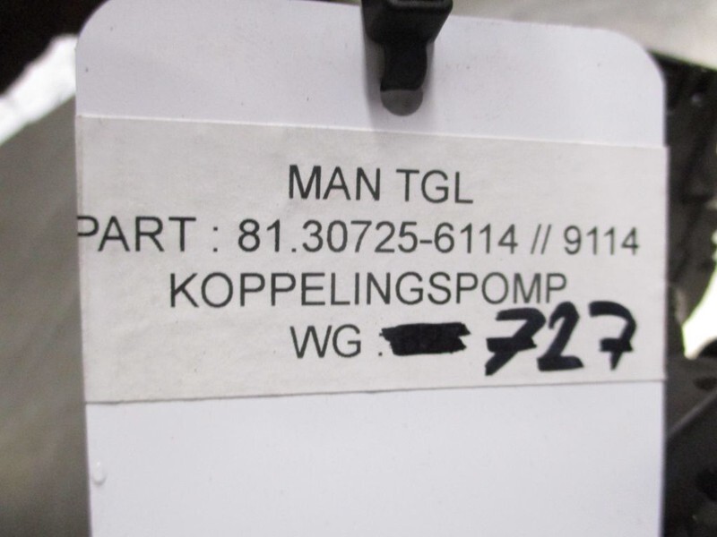 MAN TGL 81.30725-6114 // 9114 KOPPELINGSPOMP - Sajūgs un rezerves daļas - Kravas automašīna: foto 2 MAN TGL 81.30725-6114 // 9114 KOPPELINGSPOMP - Sajūgs un rezerves daļas - Kravas automašīna: foto 2
