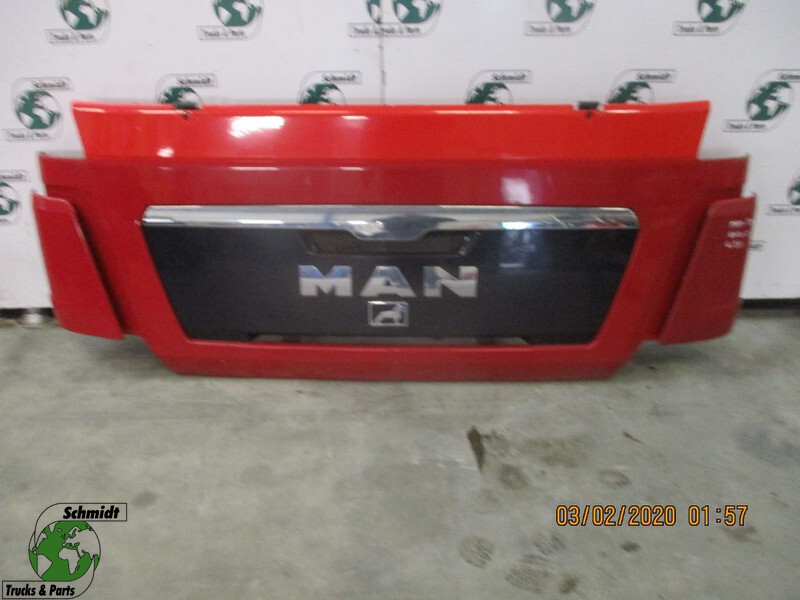 MAN TGX GRILLE EURO 5 - Radiatora reste - Kravas automašīna: foto 1 MAN TGX GRILLE EURO 5 - Radiatora reste - Kravas automašīna: foto 1