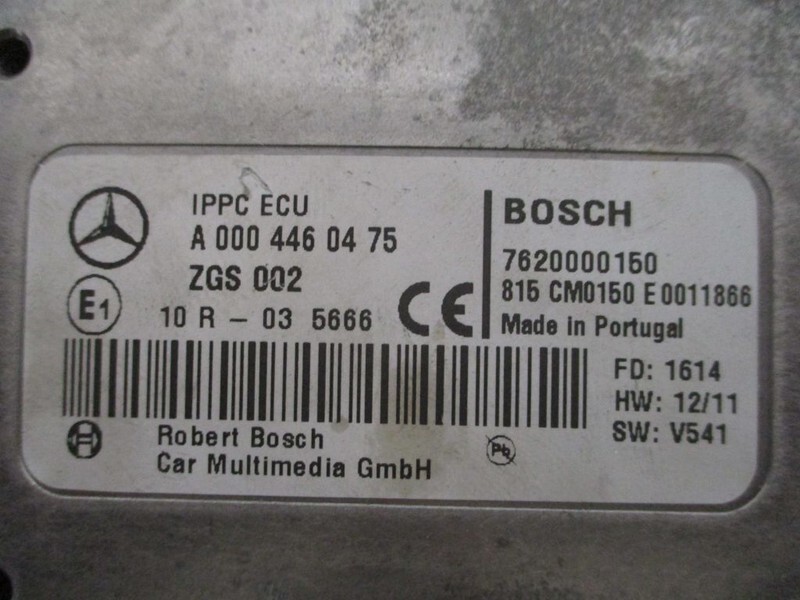 Mercedes-Benz A 000 446 04 75 IPPC / ECU - ZGS 002 - Elektroniskais vadības bloks (ECU) - Kravas automašīna: foto 3 Mercedes-Benz A 000 446 04 75 IPPC / ECU - ZGS 002 - Elektroniskais vadības bloks (ECU) - Kravas automašīna: foto 3