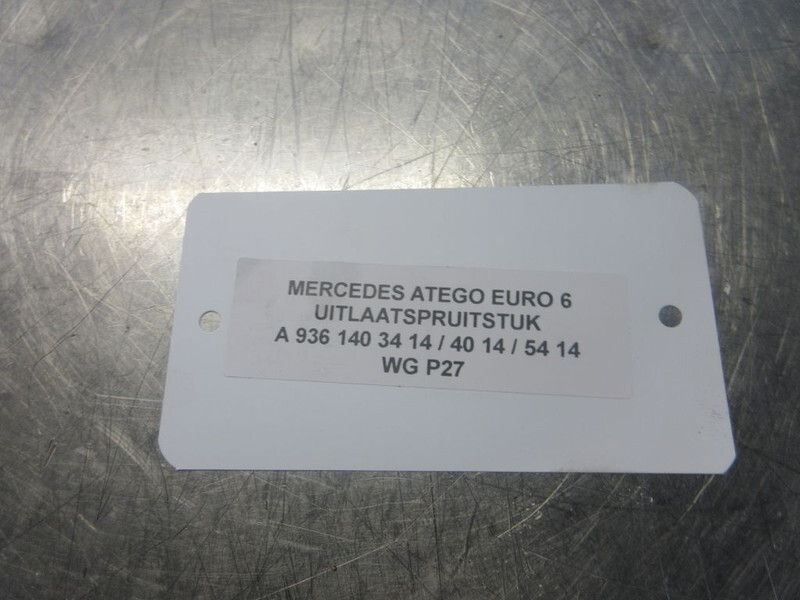Mercedes-Benz A 936 140 34 14/ A 936 140 40 14/ A 936 140 54 14 SPRUITSTUK EURO 6 ATEGO - Izplūdes kolektors - Kravas automašīna: foto 4 Mercedes-Benz A 936 140 34 14/ A 936 140 40 14/ A 936 140 54 14 SPRUITSTUK EURO 6 ATEGO - Izplūdes kolektors - Kravas automašīna: foto 4