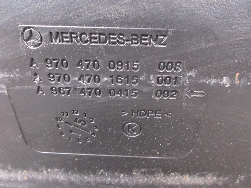Mercedes-Benz A 970 470 09 15 AD BLUE TANK ATEGO 1221 EURO 6 - Degvielas tvertne - Kravas automašīna: foto 5 Mercedes-Benz A 970 470 09 15 AD BLUE TANK ATEGO 1221 EURO 6 - Degvielas tvertne - Kravas automašīna: foto 5