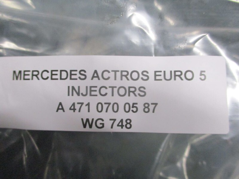 Mercedes-Benz ACTROS A 471 070 05 87 INJECTORS EURO 5 - Degvielas filtrs - Kravas automašīna: foto 2 Mercedes-Benz ACTROS A 471 070 05 87 INJECTORS EURO 5 - Degvielas filtrs - Kravas automašīna: foto 2
