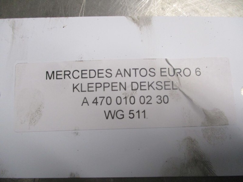 Mercedes-Benz ANTOS A 470 010 02 30 KLEPPEN DEKSEL EURO 6 - Dzinējs un rezerves daļas - Kravas automašīna: foto 2 Mercedes-Benz ANTOS A 470 010 02 30 KLEPPEN DEKSEL EURO 6 - Dzinējs un rezerves daļas - Kravas automašīna: foto 2