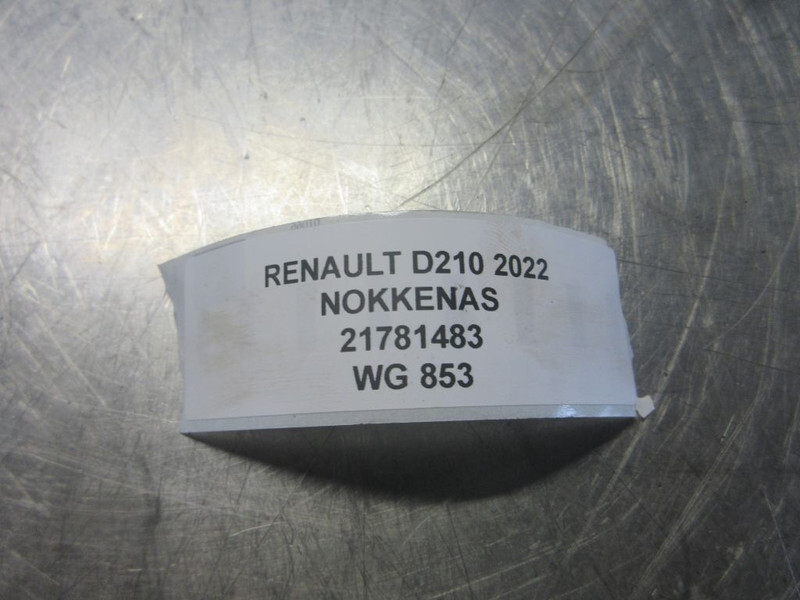 Renault 21781483 NOKKENAS RENAULT D210 EURO 6 MODEL 2022 - Sadales vārpsta - Kravas automašīna: foto 2 Renault 21781483 NOKKENAS RENAULT D210 EURO 6 MODEL 2022 - Sadales vārpsta - Kravas automašīna: foto 2