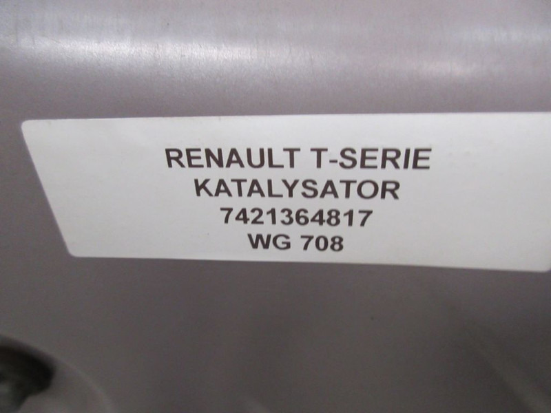 Renault T-SERIE 7421364817 KATALYSATOR EURO 6 - Katalizators - Kravas automašīna: foto 5 Renault T-SERIE 7421364817 KATALYSATOR EURO 6 - Katalizators - Kravas automašīna: foto 5