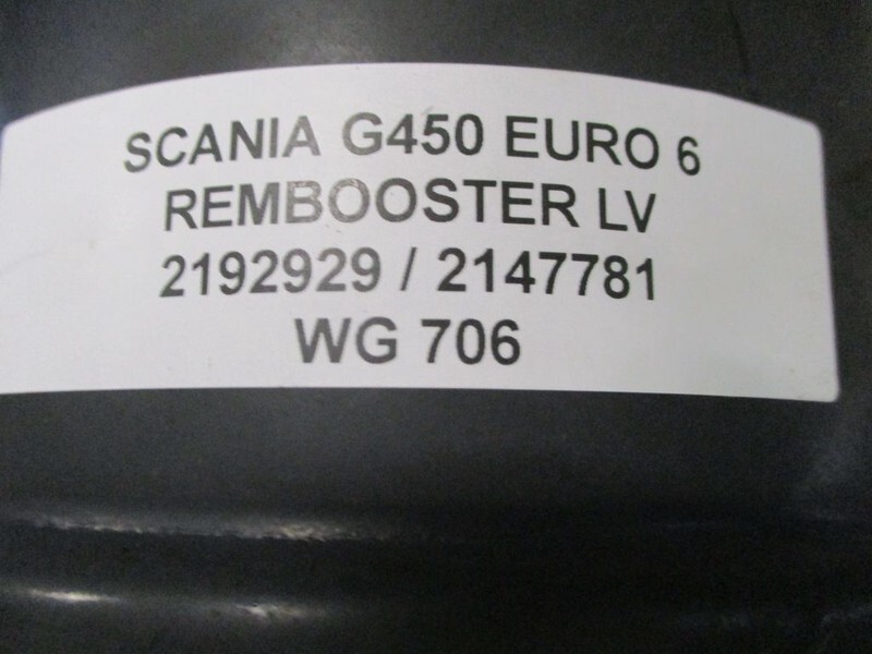 Scania G450 2192929/ 2147781 REMBOOSTER LV EURO 6 - Bremžu cilindrs - Kravas automašīna: foto 2 Scania G450 2192929/ 2147781 REMBOOSTER LV EURO 6 - Bremžu cilindrs - Kravas automašīna: foto 2