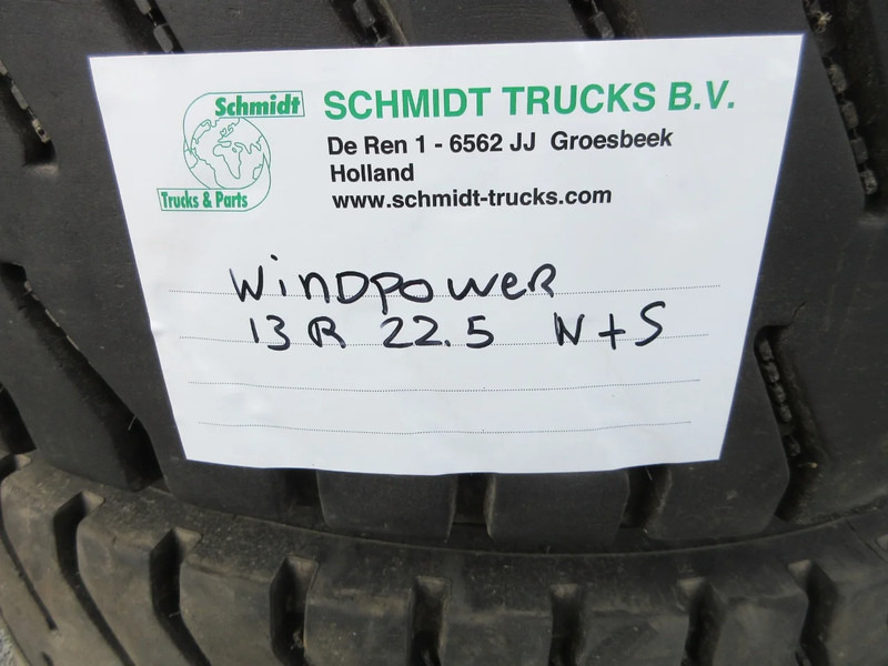 Windpower 13R 22.5 M+S 2 X BAND MET WIEL WINDPOWER WDC52 - Riepa - Kravas automašīna: foto 5 Windpower 13R 22.5 M+S 2 X BAND MET WIEL WINDPOWER WDC52 - Riepa - Kravas automašīna: foto 5