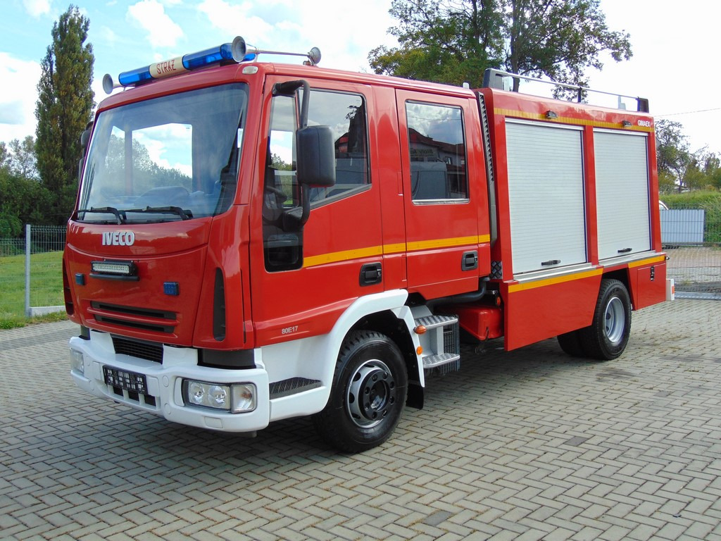 IVECO EuroCargo ML80E17 GIMAEX - Ugunsdzēsēju mašīna: foto 1 IVECO EuroCargo ML80E17 GIMAEX - Ugunsdzēsēju mašīna: foto 1