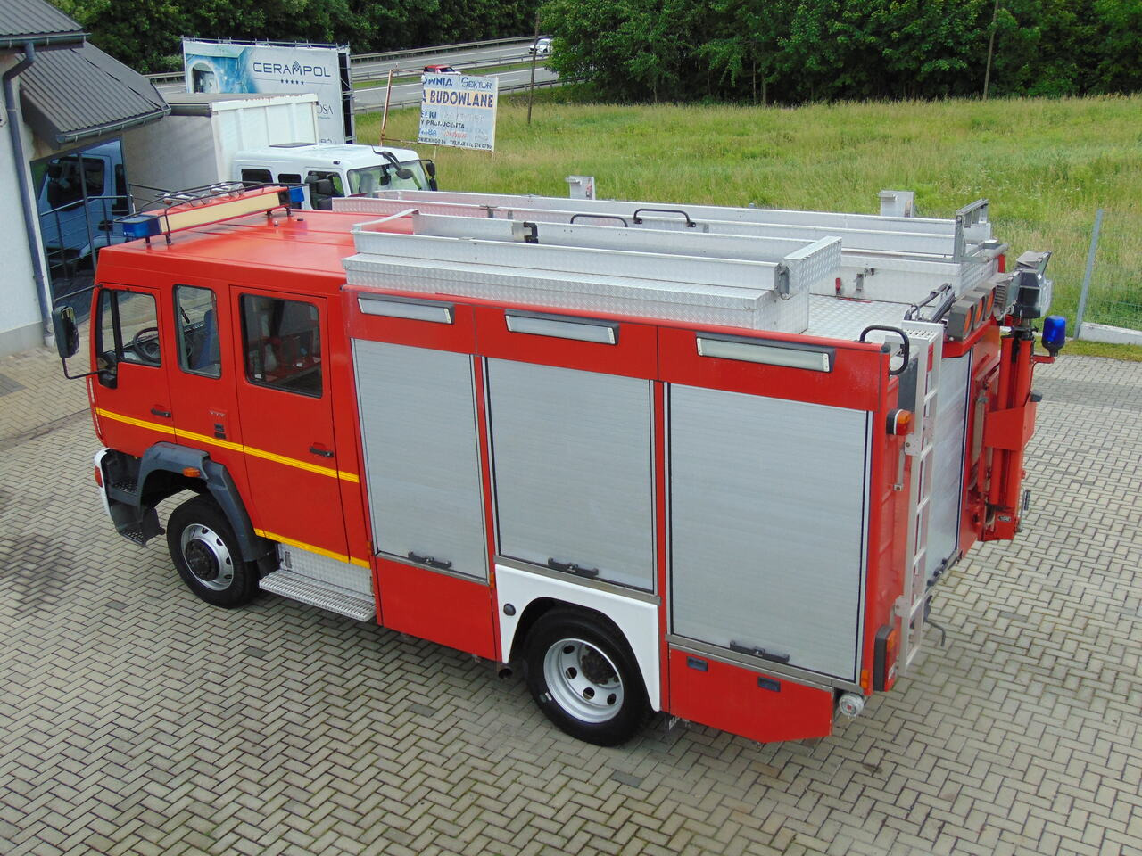 Ugunsdzēsēju mašīna MAN LE14.260 4x4 MAGIRUS: foto 27