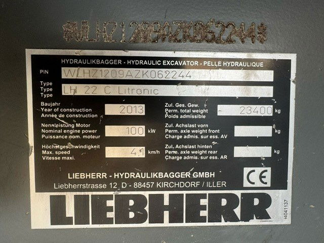 Atkritumu iekrāvējs Liebherr LH 22 C Litronic 95 Rijwerk: foto 20 Atkritumu iekrāvējs Liebherr LH 22 C Litronic 95 Rijwerk: foto 20