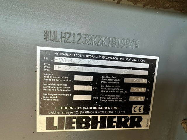 Liebherr LH22M - Riteņu ekskavators: foto 3 Liebherr LH22M - Riteņu ekskavators: foto 3