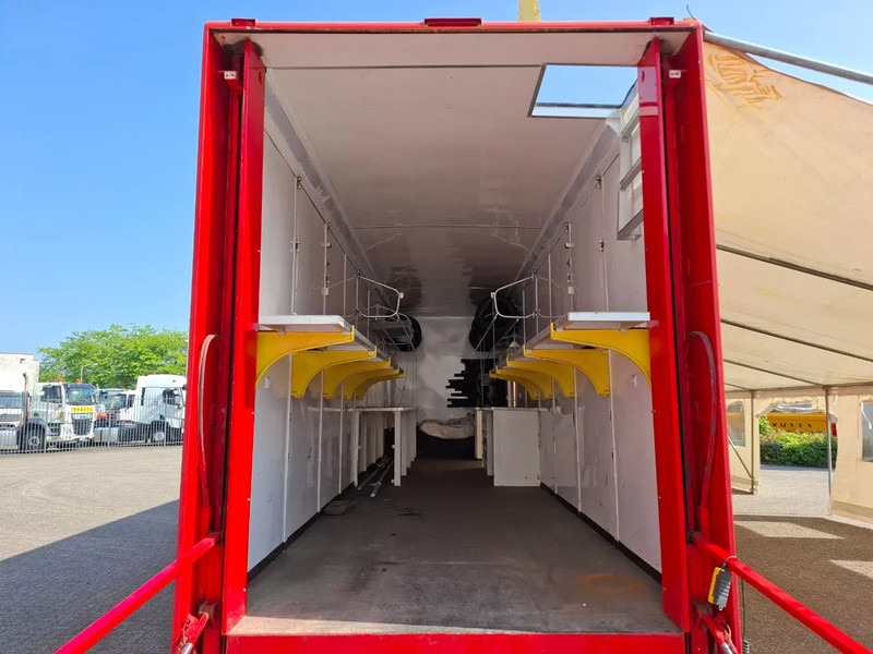 Bascontriz SR2 / RACETRAILER / PLATFORM 2000KG / 2CARS / OUTDOOR TENT / SEPARATE LIVING SPACE / 2008 - Puspiekabe autovedējs: foto 5 Bascontriz SR2 / RACETRAILER / PLATFORM 2000KG / 2CARS / OUTDOOR TENT / SEPARATE LIVING SPACE / 2008 - Puspiekabe autovedējs: foto 5