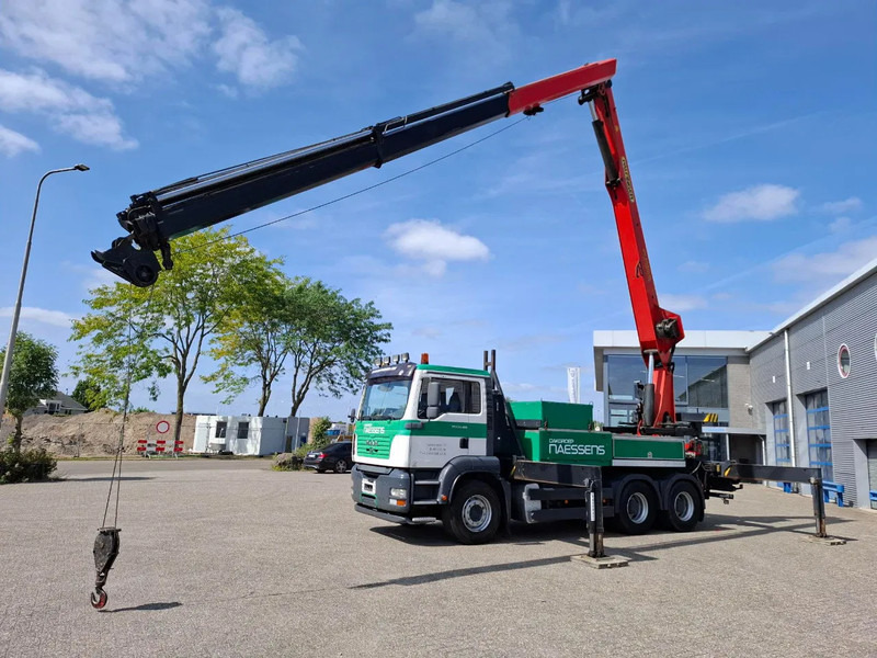MAN TGA 33.410 / 6X4 / PALFINGER PK4000 1EL ROOFER CRANE / 25M / REMOTE / 2X BIG AXLE / 490677 KM / MANUAL / EURO-3 / 2005 - Kravas auto ar manipulatoru: foto 2 MAN TGA 33.410 / 6X4 / PALFINGER PK4000 1EL ROOFER CRANE / 25M / REMOTE / 2X BIG AXLE / 490677 KM / MANUAL / EURO-3 / 2005 - Kravas auto ar manipulatoru: foto 2