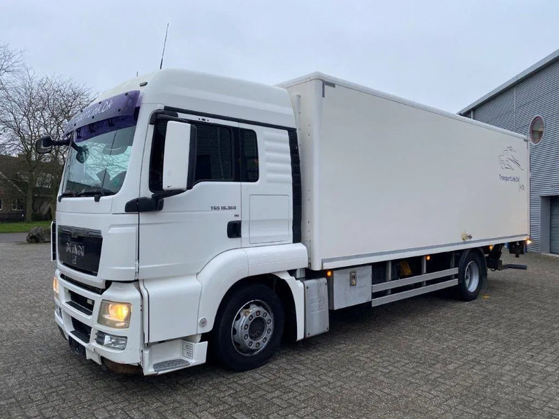 MAN TGS18.360 / HEATED BOX / FULL-AIR / PLATFORM / ONLY:392217 KM / MANUAL / EURO-4 / 2008 - Kravas automašīna ar slēgto virsbūvi: foto 1 MAN TGS18.360 / HEATED BOX / FULL-AIR / PLATFORM / ONLY:392217 KM / MANUAL / EURO-4 / 2008 - Kravas automašīna ar slēgto virsbūvi: foto 1