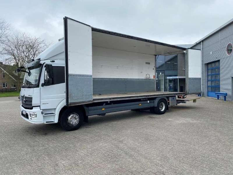 Mercedes-Benz ATEGO 1624 / AUTOMATIC / CLOSED BOX / SIDE DOORS / AIRCO / LWDS / FCW / EURO-6 / 2016 - Kravas automašīna ar slēgto virsbūvi: foto 5 Mercedes-Benz ATEGO 1624 / AUTOMATIC / CLOSED BOX / SIDE DOORS / AIRCO / LWDS / FCW / EURO-6 / 2016 - Kravas automašīna ar slēgto virsbūvi: foto 5