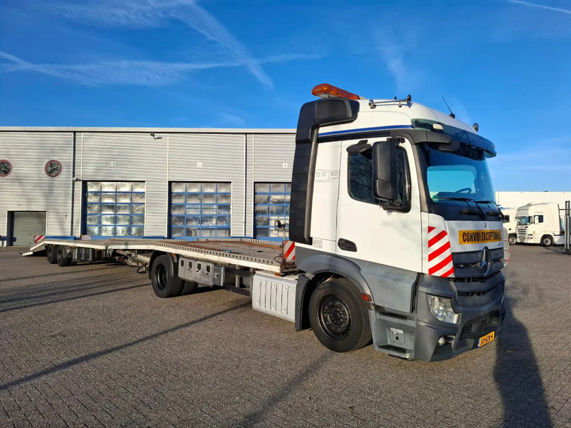 Mercedes-Benz Actros 1842 / NL TRUCK / CAR CARRIER COMBINATION / TUV: 11-12-2025 / 1XWINCH / FRANZ MERSCH / GALVANIZED / SMART TACHO / AUTOMAT - Autovedējs: foto 2 Mercedes-Benz Actros 1842 / NL TRUCK / CAR CARRIER COMBINATION / TUV: 11-12-2025 / 1XWINCH / FRANZ MERSCH / GALVANIZED / SMART TACHO / AUTOMAT - Autovedējs: foto 2