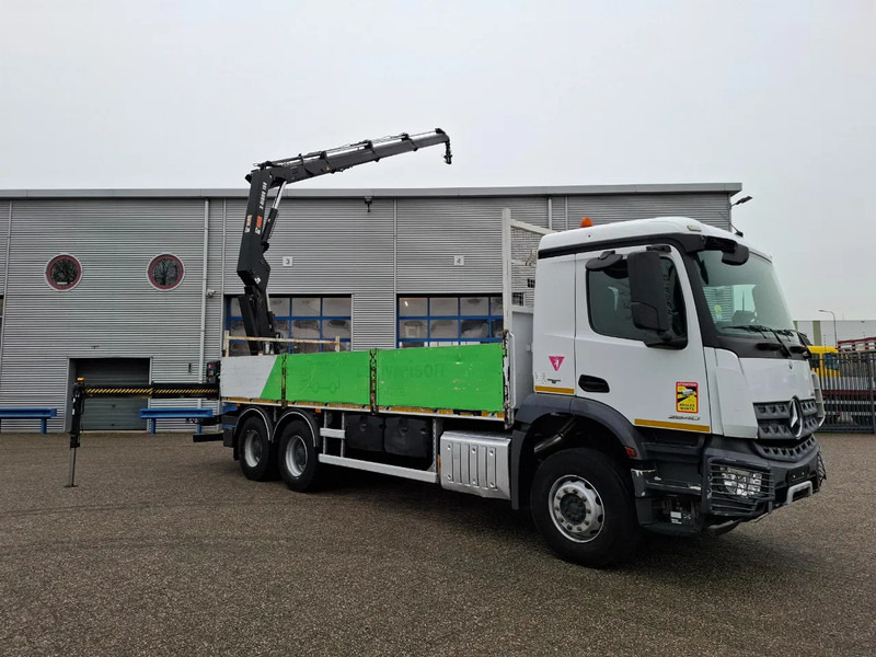 Mercedes-Benz Arocs 2640 / 6X4 / BOG AXLE / FULL-STEEL / HIAB X-HIDUO 188 B-3 / ROTATOR / REMOTE / PALLETHOOK / EURO-6 / 2017 - Kravas auto ar manipulatoru: foto 5 Mercedes-Benz Arocs 2640 / 6X4 / BOG AXLE / FULL-STEEL / HIAB X-HIDUO 188 B-3 / ROTATOR / REMOTE / PALLETHOOK / EURO-6 / 2017 - Kravas auto ar manipulatoru: foto 5