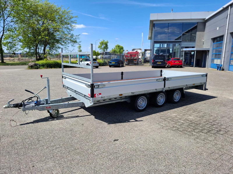 Proline P302 / PLATEAU AANHANGER / KNOTT AXLES / LOAD CAPACITY:3650KG / TOP CONDITION / 2023 - Piekabe: foto 1 Proline P302 / PLATEAU AANHANGER / KNOTT AXLES / LOAD CAPACITY:3650KG / TOP CONDITION / 2023 - Piekabe: foto 1