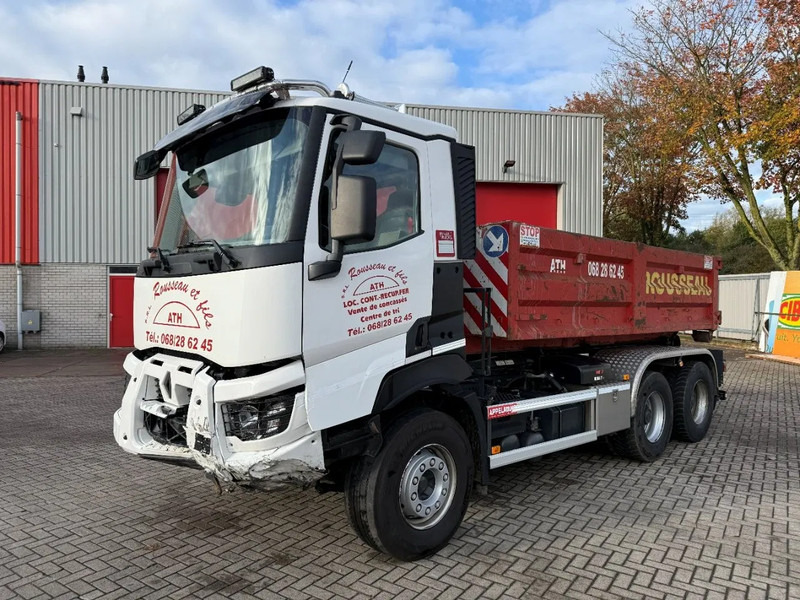 Renault C480 / ENGINE RUNNING / 6X4 / HIAB 21TON HOOKLIFT / ONLY:146334 KM / AUTOMATIC / EURO-6 / 2020 - Pacēlājs ar āķi: foto 2 Renault C480 / ENGINE RUNNING / 6X4 / HIAB 21TON HOOKLIFT / ONLY:146334 KM / AUTOMATIC / EURO-6 / 2020 - Pacēlājs ar āķi: foto 2