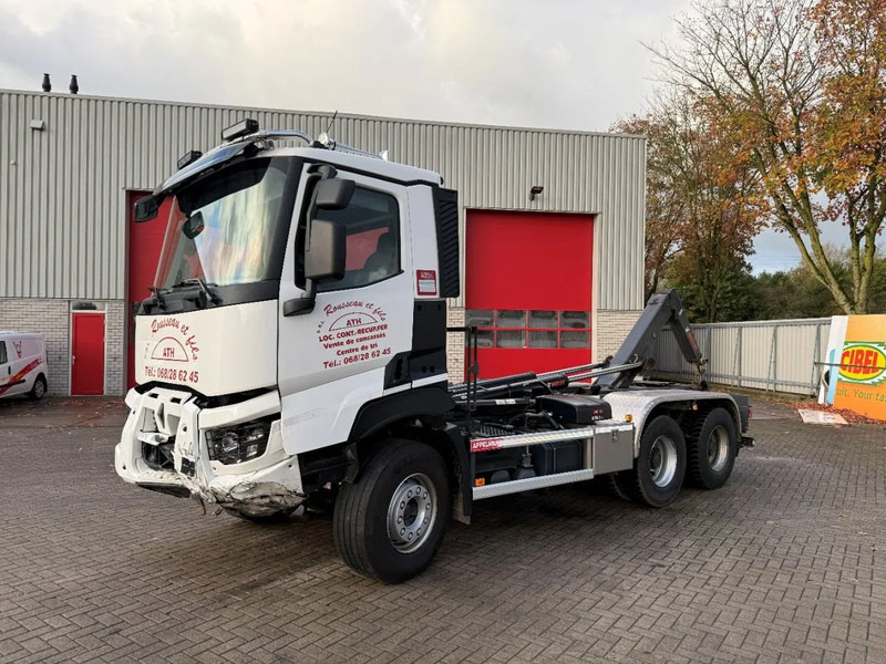 Renault C480 / ENGINE RUNNING / 6X4 / HIAB 21TON HOOKLIFT / ONLY:146334 KM / AUTOMATIC / EURO-6 / 2020 - Pacēlājs ar āķi: foto 2 Renault C480 / ENGINE RUNNING / 6X4 / HIAB 21TON HOOKLIFT / ONLY:146334 KM / AUTOMATIC / EURO-6 / 2020 - Pacēlājs ar āķi: foto 2