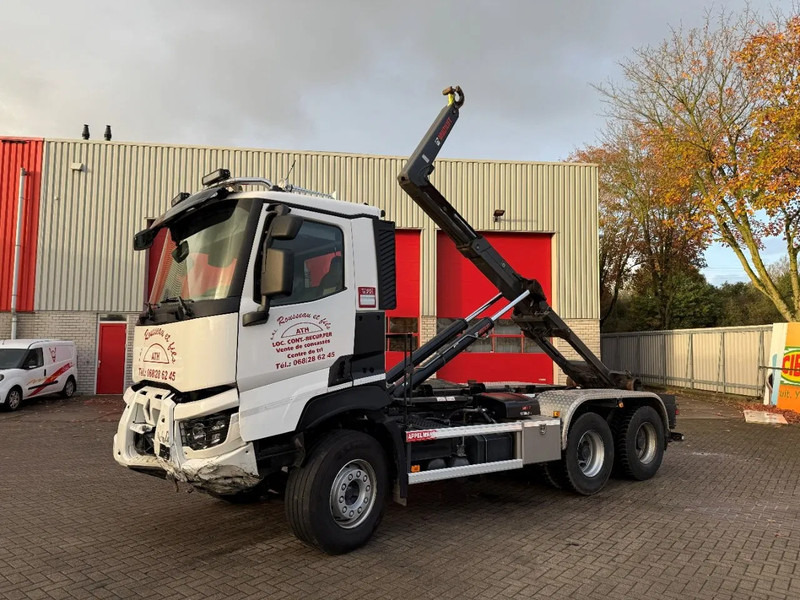 Renault C480 / ENGINE RUNNING / 6X4 / HIAB 21TON HOOKLIFT / ONLY:146334 KM / AUTOMATIC / EURO-6 / 2020 - Pacēlājs ar āķi: foto 1 Renault C480 / ENGINE RUNNING / 6X4 / HIAB 21TON HOOKLIFT / ONLY:146334 KM / AUTOMATIC / EURO-6 / 2020 - Pacēlājs ar āķi: foto 1