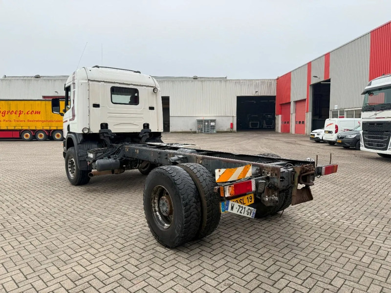 Scania 124-420 / ENGINE RUNNING / RETARDER / BIG AXLE / FULL-STEEL / ONLY: 540918 KM / OLD TACHO / AIRCO / MANUAL / EURO-3 / 2002 - Šasija kravas automašīna: foto 3 Scania 124-420 / ENGINE RUNNING / RETARDER / BIG AXLE / FULL-STEEL / ONLY: 540918 KM / OLD TACHO / AIRCO / MANUAL / EURO-3 / 2002 - Šasija kravas automašīna: foto 3