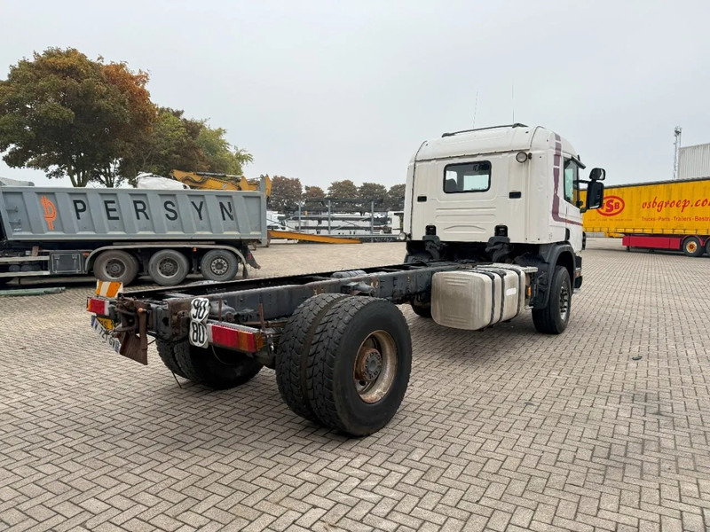 Scania 124-420 / ENGINE RUNNING / RETARDER / BIG AXLE / FULL-STEEL / ONLY: 540918 KM / OLD TACHO / AIRCO / MANUAL / EURO-3 / 2002 - Šasija kravas automašīna: foto 5 Scania 124-420 / ENGINE RUNNING / RETARDER / BIG AXLE / FULL-STEEL / ONLY: 540918 KM / OLD TACHO / AIRCO / MANUAL / EURO-3 / 2002 - Šasija kravas automašīna: foto 5