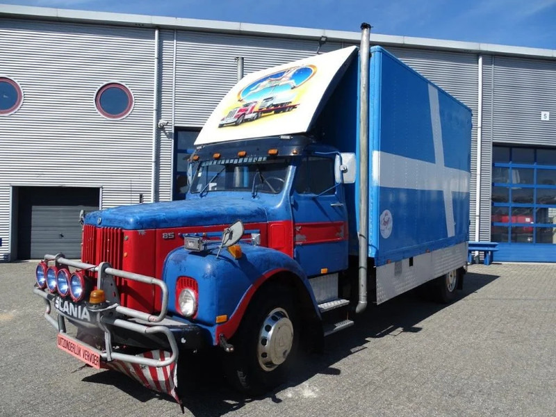 Scania L85.50 / 4X2 / FULL STEEL / EURO-0 / 1970 - Kravas automašīna ar slēgto virsbūvi: foto 1 Scania L85.50 / 4X2 / FULL STEEL / EURO-0 / 1970 - Kravas automašīna ar slēgto virsbūvi: foto 1