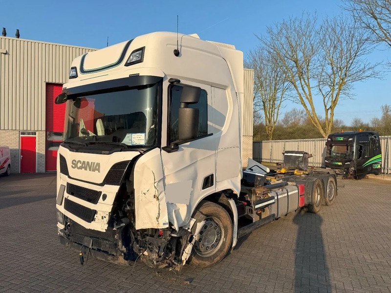 Scania NGS R450 / RETARDER / 6X2 / LIFT+LENKASCHE / GERMAN TRUCK / FULL AIR / 476439 KM / AUTOMATIC / EURO-6 / 2022 - Konteineru vedējs/ Kravas automašīna ar noņemamā virsbūve: foto 1 Scania NGS R450 / RETARDER / 6X2 / LIFT+LENKASCHE / GERMAN TRUCK / FULL AIR / 476439 KM / AUTOMATIC / EURO-6 / 2022 - Konteineru vedējs/ Kravas automašīna ar noņemamā virsbūve: foto 1