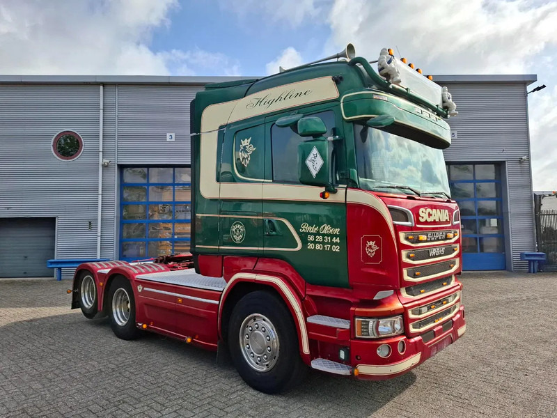 Scania R580 V8 / ONLY:478179KM / HYDRAULICS / LEATHER / AUTOMATIC / EURO-6 / 2016 - Vilcējs: foto 2 Scania R580 V8 / ONLY:478179KM / HYDRAULICS / LEATHER / AUTOMATIC / EURO-6 / 2016 - Vilcējs: foto 2