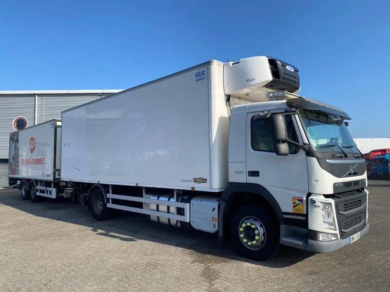 Volvo FM4-420 / COMPLETE COOL+FREEZE COMBI / CHEREAU / THROUGH-LOADING SYSTEM / 2XPLATFORM DHOLLANDIA / FREEZING LOCK / AUTOMATIC / EU - Kravas automašīna refrižerators: foto 2 Volvo FM4-420 / COMPLETE COOL+FREEZE COMBI / CHEREAU / THROUGH-LOADING SYSTEM / 2XPLATFORM DHOLLANDIA / FREEZING LOCK / AUTOMATIC / EU - Kravas automašīna refrižerators: foto 2