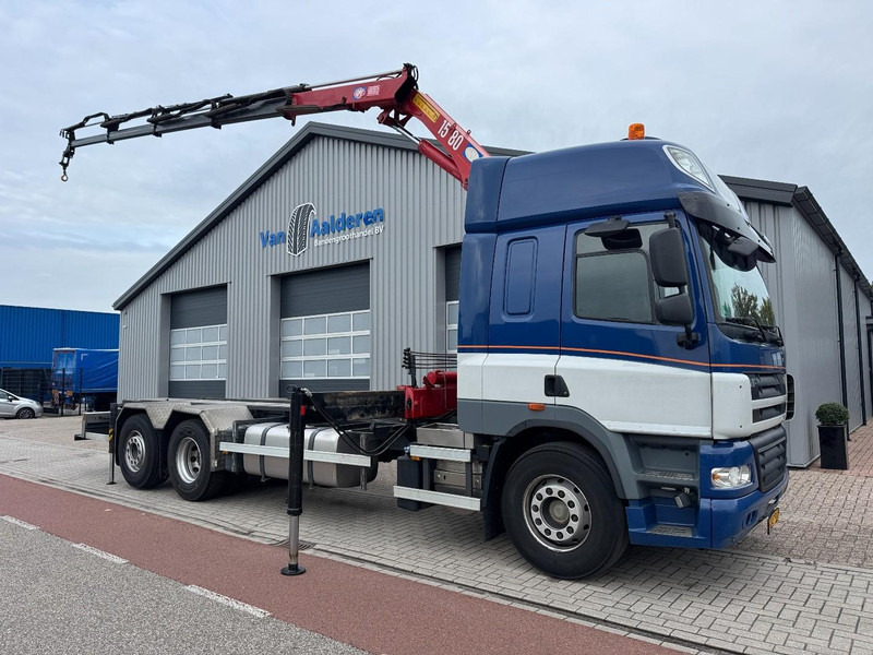 DAF CF85-360 6x2 HMF 1580 / 4S, EURO 5 - Kravas auto ar manipulatoru: foto 1 DAF CF85-360 6x2 HMF 1580 / 4S, EURO 5 - Kravas auto ar manipulatoru: foto 1