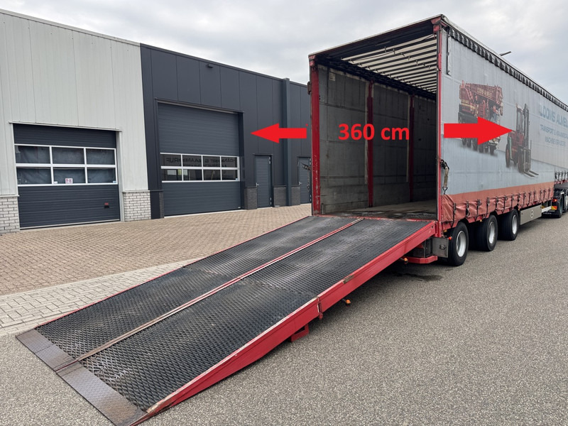 Jumbo Semi-lowloader, expandable and increaseable, Ramps 510 cm - Puspiekabe zema profila platforma: foto 1 Jumbo Semi-lowloader, expandable and increaseable, Ramps 510 cm - Puspiekabe zema profila platforma: foto 1