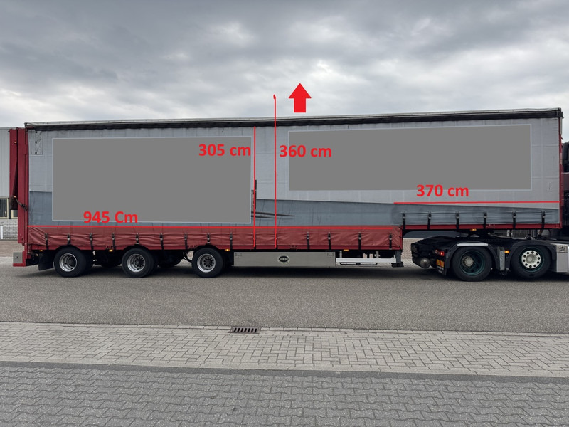 Jumbo Semi-lowloader, expandable and increaseable, Ramps 510 cm - Puspiekabe zema profila platforma: foto 2 Jumbo Semi-lowloader, expandable and increaseable, Ramps 510 cm - Puspiekabe zema profila platforma: foto 2