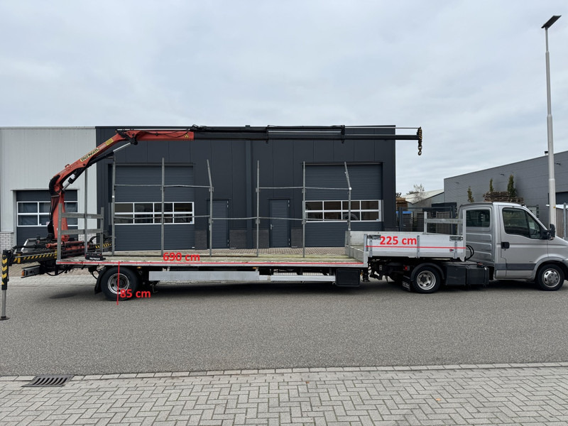 Puspiekabe Tracon Trailers TOS 1.5-6.6 Palfinger PK4501 - 3, Remote: foto 1