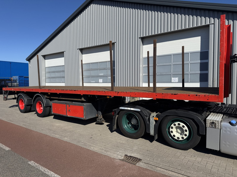 Samro 233 DCR, Kooi-aap, Power Steering, Lift Axle - Bortu puspiekabe/ Platforma: foto 1 Samro 233 DCR, Kooi-aap, Power Steering, Lift Axle - Bortu puspiekabe/ Platforma: foto 1