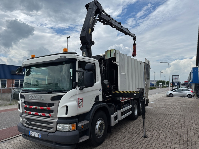 Scania P360 6x2, HIAB 188 E-3, SEMAT Evolupac - Atkritumu vedējs: foto 5 Scania P360 6x2, HIAB 188 E-3, SEMAT Evolupac - Atkritumu vedējs: foto 5
