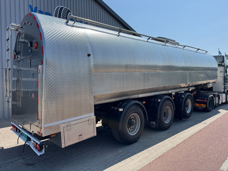 Lako RMO/Milk/Milch/Melk/Water Jansky 37.500 Ltr - Puspiekabe cisterna: foto 3 Lako RMO/Milk/Milch/Melk/Water Jansky 37.500 Ltr - Puspiekabe cisterna: foto 3