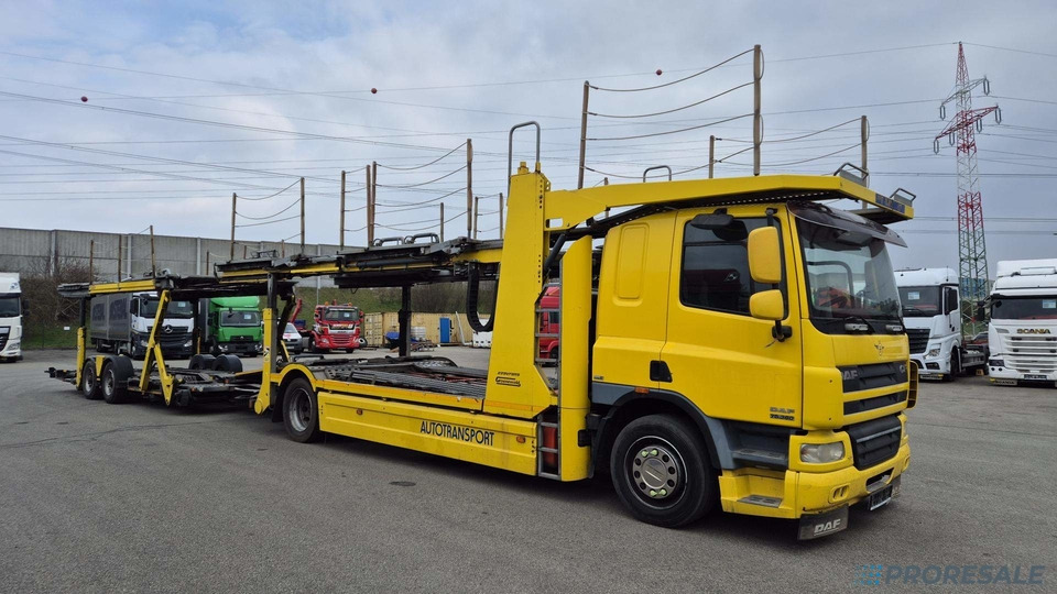 DAF FA CF 75.360 EURO 5 přepravník aut - prodejné jen s přívěsem GROENEWOLD P0461K - cena je za celou soupravu - Autovedējs: foto 1 DAF FA CF 75.360 EURO 5 přepravník aut - prodejné jen s přívěsem GROENEWOLD P0461K - cena je za celou soupravu - Autovedējs: foto 1