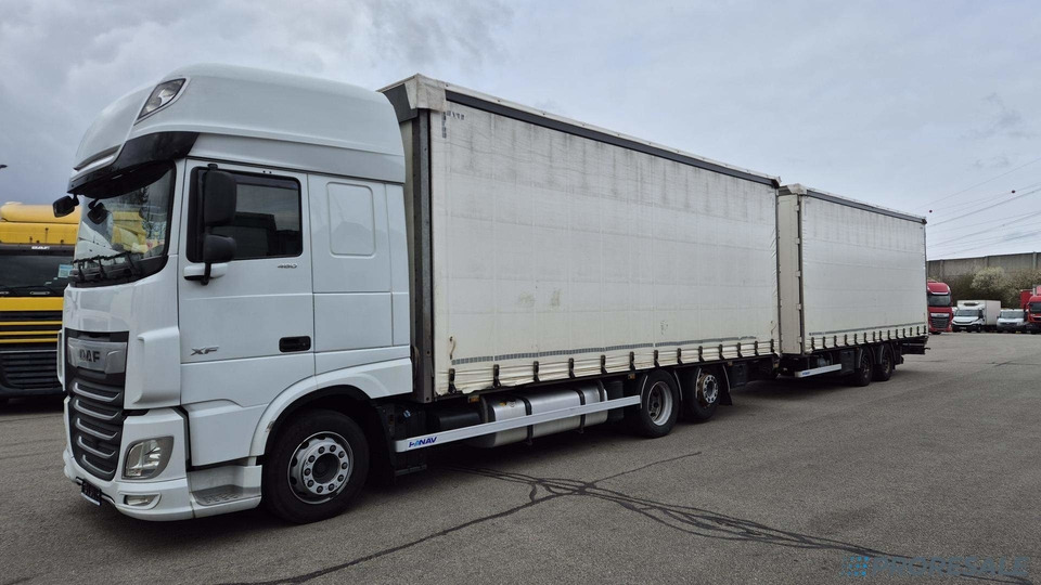 DAF XF 480 FAR SSC EURO 6 velkoobjemová souprava - prodejné jen s přívěsem PANAV TVK18M - P0463W - cena je za celou soupravu - Kravas automašīna ar tentu: foto 2 DAF XF 480 FAR SSC EURO 6 velkoobjemová souprava - prodejné jen s přívěsem PANAV TVK18M - P0463W - cena je za celou soupravu - Kravas automašīna ar tentu: foto 2