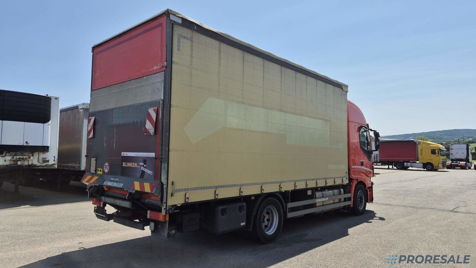 IVECO STRALIS AS 190S42 EURO 6 - valník s plachtou + hydraulické čelo - Kravas automašīna ar tentu: foto 3 IVECO STRALIS AS 190S42 EURO 6 - valník s plachtou + hydraulické čelo - Kravas automašīna ar tentu: foto 3
