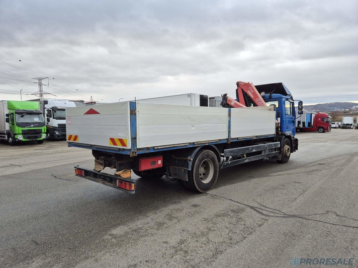 MAN ME 18.280 EURO 3 valník + hydraulická ruka FASSI F110A.23 - Bortu kravas automašīna/ Platforma, Kravas auto ar manipulatoru: foto 4 MAN ME 18.280 EURO 3 valník + hydraulická ruka FASSI F110A.23 - Bortu kravas automašīna/ Platforma, Kravas auto ar manipulatoru: foto 4